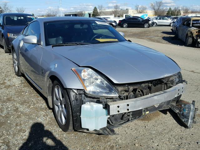 JN1AZ34D74T160358 - 2004 NISSAN 350Z COUPE SILVER photo 1