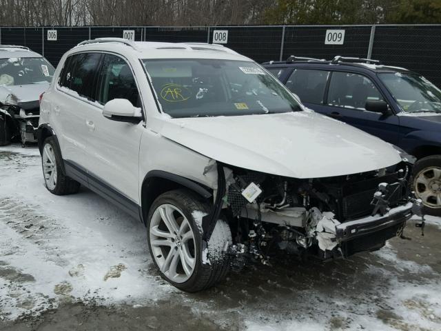 WVGAV7AX2CW001299 - 2012 VOLKSWAGEN TIGUAN S WHITE photo 1