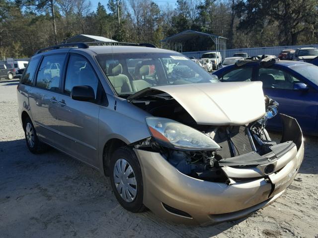 5TDZA23C46S515238 - 2006 TOYOTA SIENNA CE GOLD photo 1