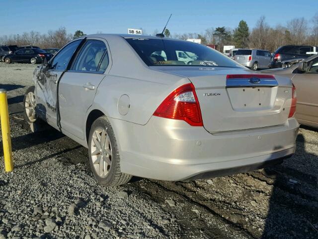 3FAHP0JA7AR181479 - 2010 FORD FUSION SEL TAN photo 3