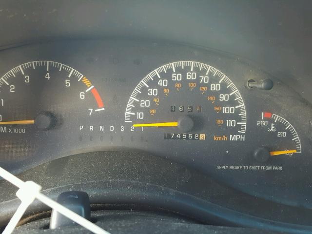 1G2WP52K71F139191 - 2001 PONTIAC GRAND PRIX RED photo 8