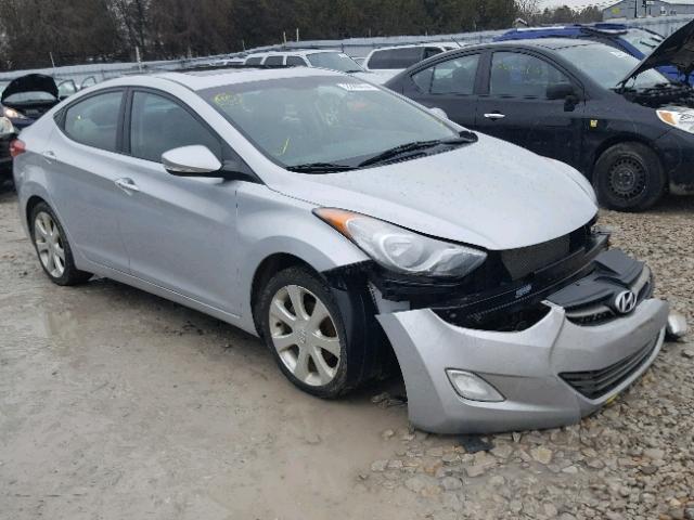 5NPDH4AE7BH051089 - 2011 HYUNDAI ELANTRA GL SILVER photo 1