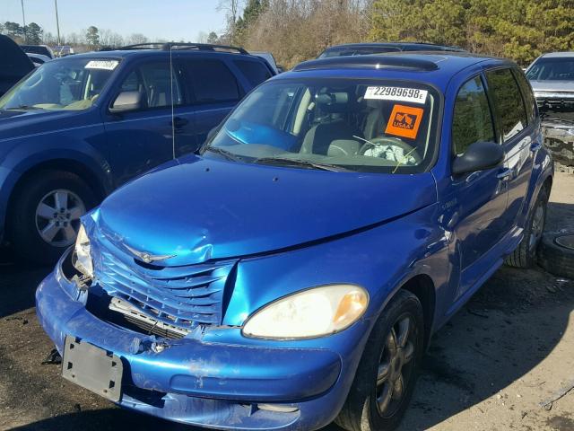 3C8FY68B23T652104 - 2003 CHRYSLER PT CRUISER BLUE photo 2