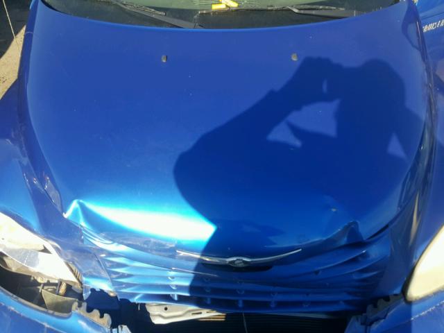 3C8FY68B23T652104 - 2003 CHRYSLER PT CRUISER BLUE photo 7