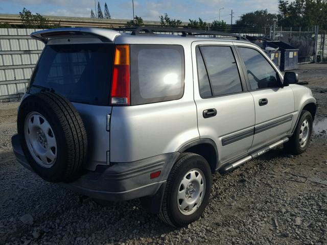 JHLRD2844YC016813 - 2000 HONDA CR-V LX SILVER photo 4