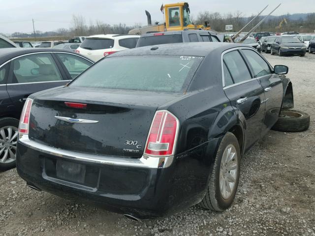 2C3CCAET1CH266287 - 2012 CHRYSLER 300C BLACK photo 4