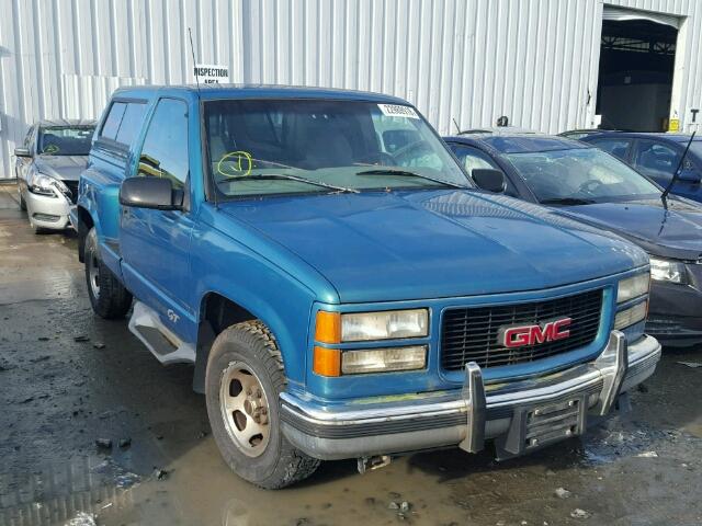 1GTEC14M8VZ512379 - 1997 GMC SIERRA C15 TEAL photo 1