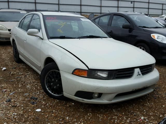 4A3AA46G93E127492 - 2003 MITSUBISHI GALANT ES WHITE photo 1