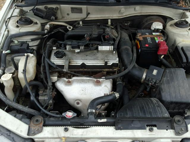 4A3AA46G93E127492 - 2003 MITSUBISHI GALANT ES WHITE photo 7