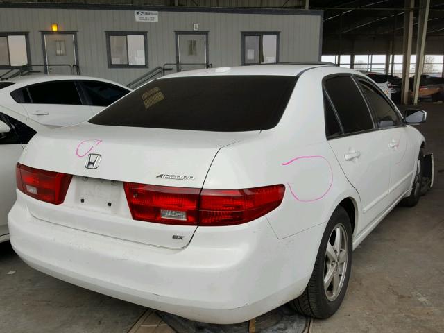 JHMCM56895C004841 - 2005 HONDA ACCORD EX WHITE photo 4