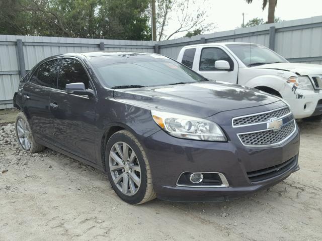 1G11H5SA1DF211266 - 2013 CHEVROLET MALIBU LTZ BROWN photo 1