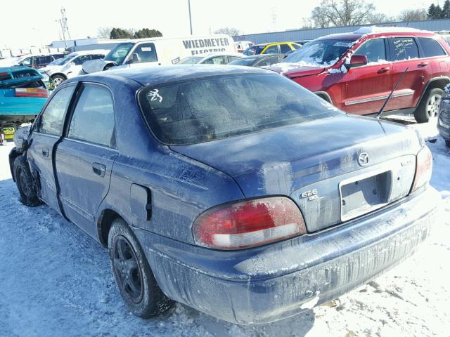 1YVGF22C9X5887265 - 1999 MAZDA 626 ES BLUE photo 3