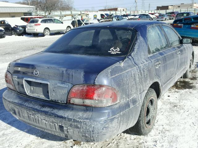 1YVGF22C9X5887265 - 1999 MAZDA 626 ES BLUE photo 4