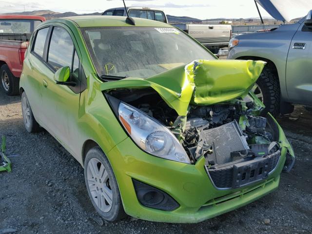 KL8CB6S93FC803522 - 2015 CHEVROLET SPARK LS GREEN photo 1