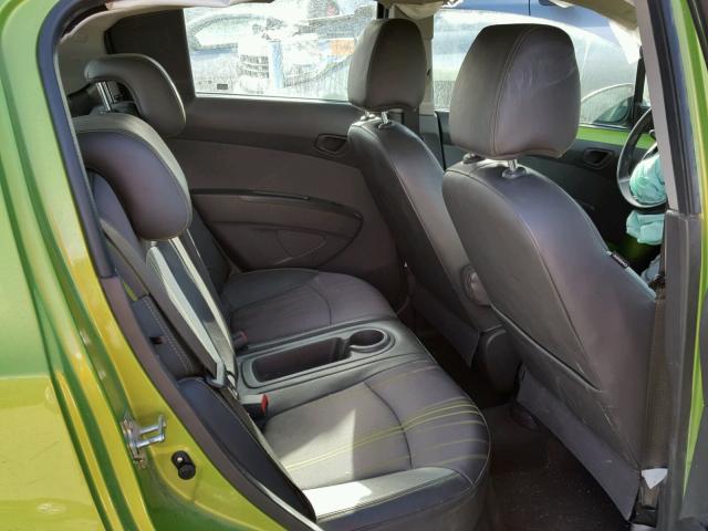 KL8CB6S93FC803522 - 2015 CHEVROLET SPARK LS GREEN photo 6