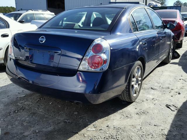 1N4AL11D45C328200 - 2005 NISSAN ALTIMA S BLUE photo 4