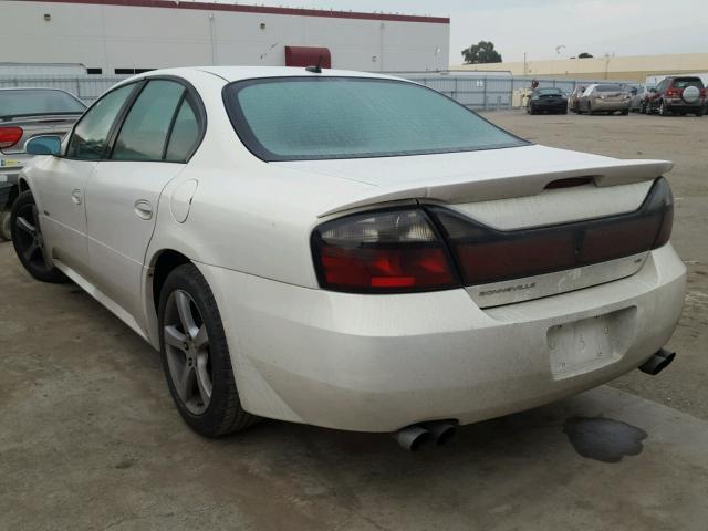 1G2HZ54Y15U203215 - 2005 PONTIAC BONNEVILLE WHITE photo 3