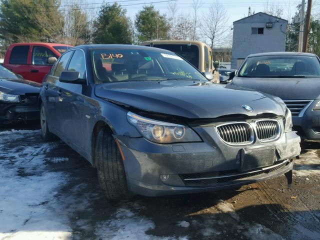 WBANV13568CZ58040 - 2008 BMW 528 XI GRAY photo 1