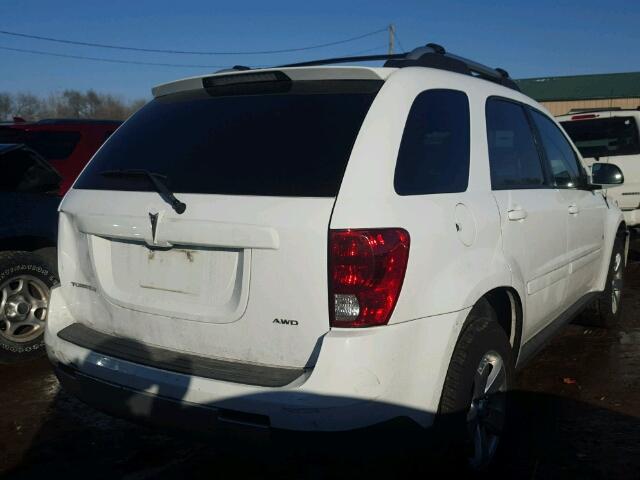 2CKDL73FX66046865 - 2006 PONTIAC TORRENT WHITE photo 4