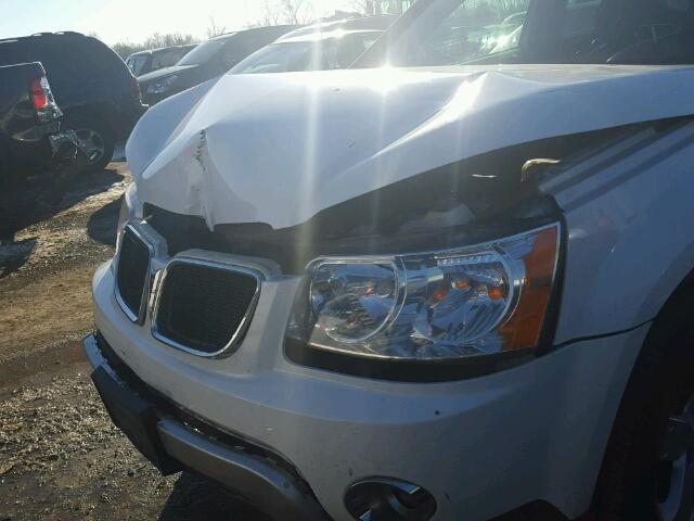 2CKDL73FX66046865 - 2006 PONTIAC TORRENT WHITE photo 9