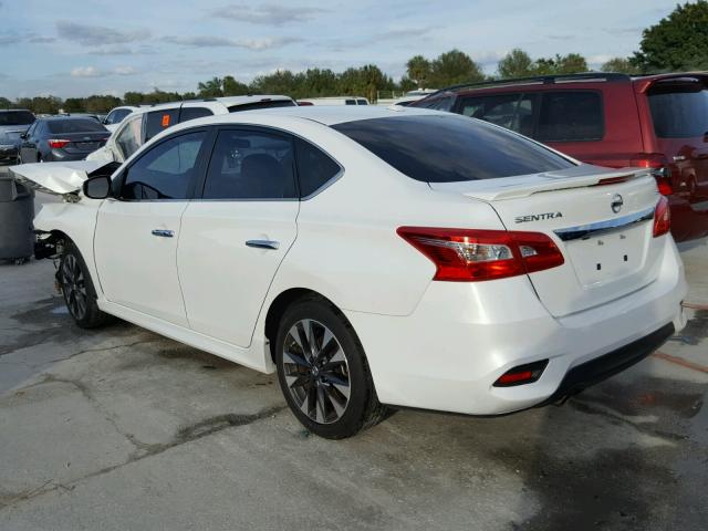 3N1AB7AP6GY229708 - 2016 NISSAN SENTRA S WHITE photo 3