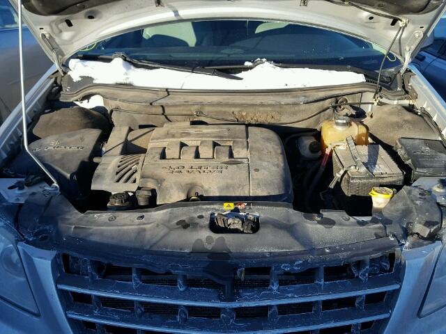 2A8GM68X67R104119 - 2007 CHRYSLER PACIFICA T SILVER photo 7