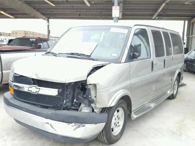 1GBFG15T141150640 - 2004 CHEVROLET EXPRESS G1 TAN photo 2