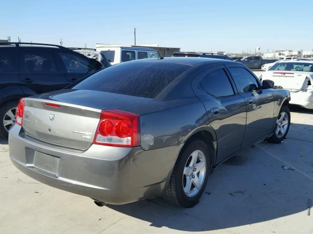 2B3KA33V69H573610 - 2009 DODGE CHARGER SX GRAY photo 4