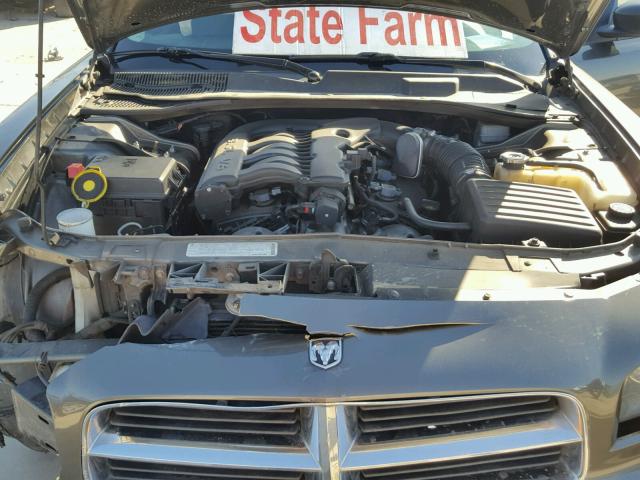 2B3KA33V69H573610 - 2009 DODGE CHARGER SX GRAY photo 7