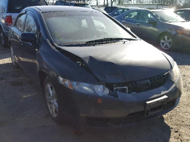 19XFA1E61BE028166 - 2011 HONDA CIVIC LX-S BLACK photo 1