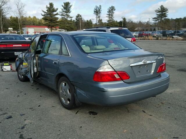 4T1BF28B13U301622 - 2003 TOYOTA AVALON XL GREEN photo 3