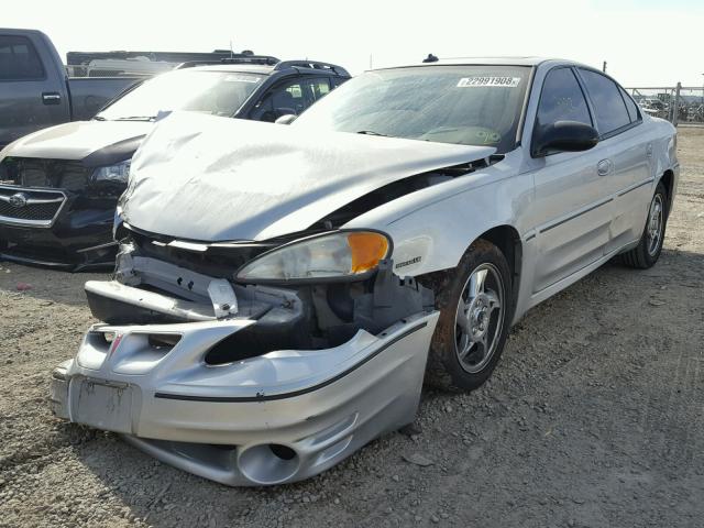 1G2NW52E94M648059 - 2004 PONTIAC GRAND AM G SILVER photo 2