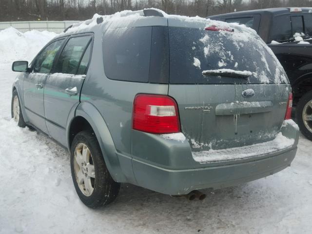 1FMZK06165GA17235 - 2005 FORD FREESTYLE GREEN photo 3