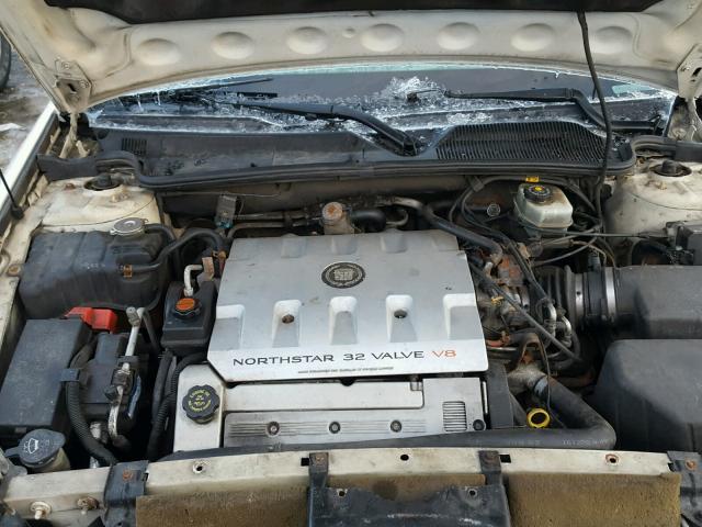 1G6KD54Y51U276343 - 2001 CADILLAC DEVILLE WHITE photo 7