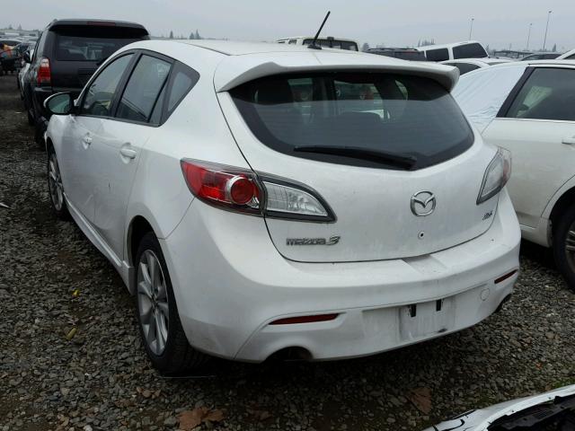 JM1BL1H62A1133580 - 2010 MAZDA 3 S WHITE photo 3