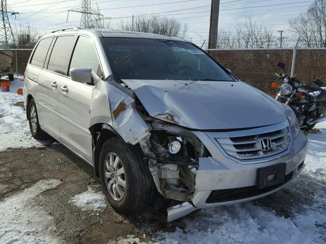 5FNRL38659B044681 - 2009 HONDA ODYSSEY EX SILVER photo 1