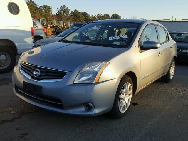 3N1AB6AP7AL654224 - 2010 NISSAN SENTRA 2.0 GRAY photo 2