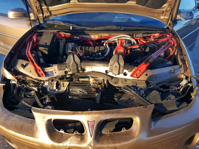 1G2WP12K6XF314399 - 1999 PONTIAC GRAND PRIX GOLD photo 7