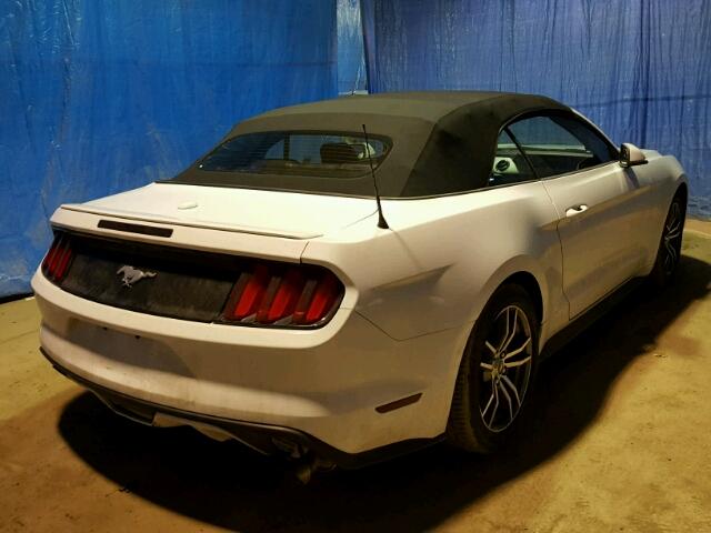 1FATP8UH7H5245132 - 2017 FORD MUSTANG WHITE photo 4