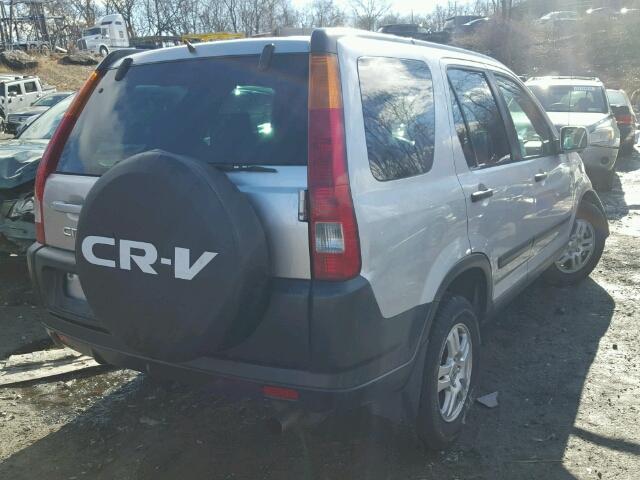 SHSRD78862U010270 - 2002 HONDA CR-V EX BLUE photo 4