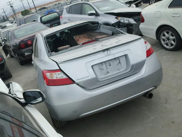 2HGFG12817H568764 - 2007 HONDA CIVIC EX ნაცრისფერი ფოტო 3