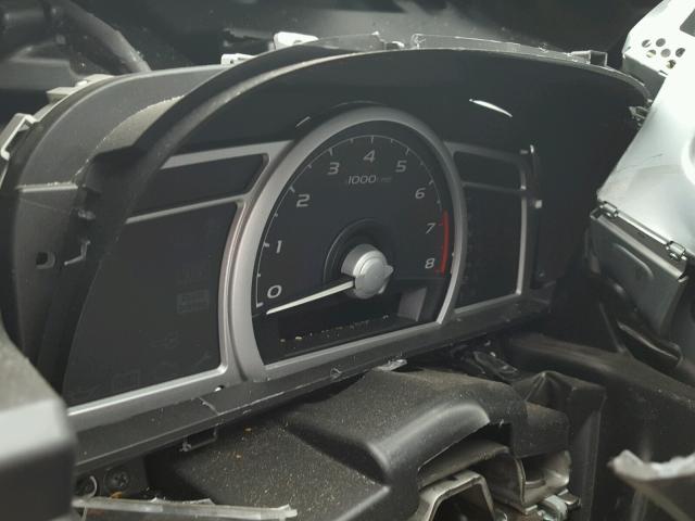 2HGFG12817H568764 - 2007 HONDA CIVIC EX ნაცრისფერი ფოტო 8