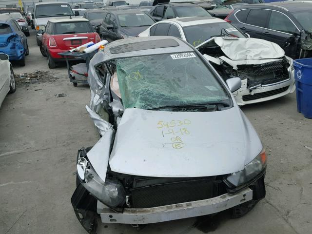 2HGFG12817H568764 - 2007 HONDA CIVIC EX ნაცრისფერი ფოტო 9