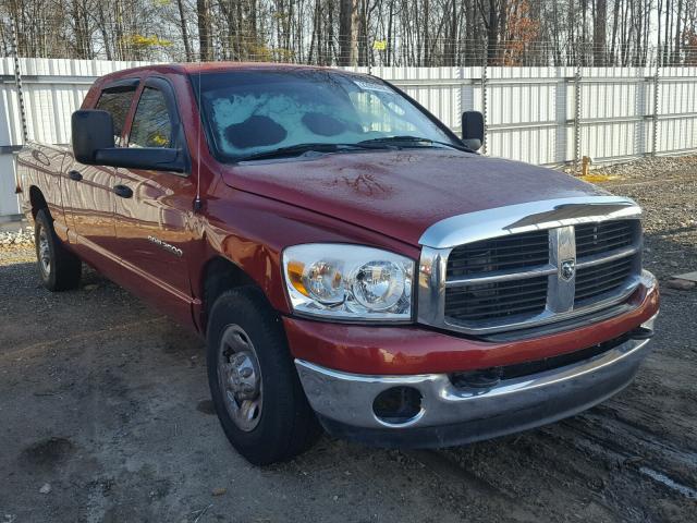 3D7KR29CX6G199480 - 2006 DODGE RAM 2500 BURGUNDY photo 1