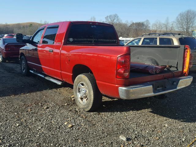 3D7KR29CX6G199480 - 2006 DODGE RAM 2500 BURGUNDY photo 3