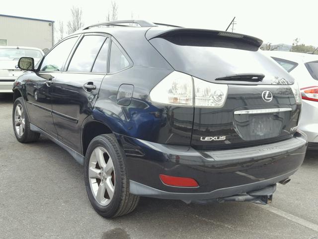 2T2HA31U66C098884 - 2006 LEXUS RX 330 BLACK photo 3