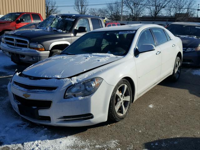 1G1ZC5E00CF237215 - 2012 CHEVROLET MALIBU 1LT 白色 照片 2