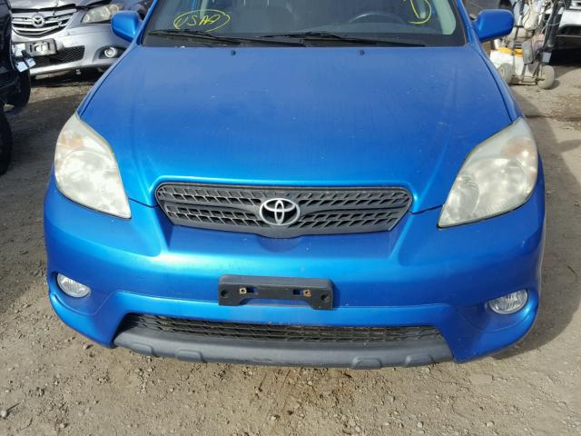 2T1KR32E47C643153 - 2007 TOYOTA COROLLA MA BLUE photo 9