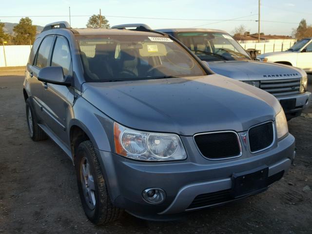 2CKDL63F766096746 - 2006 PONTIAC TORRENT GRAY photo 1