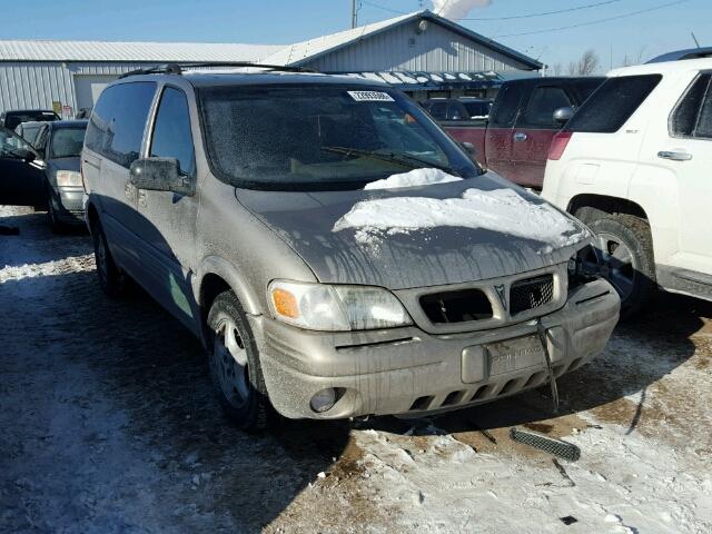 1GMDX03E3YD359654 - 2000 PONTIAC MONTANA TAN photo 1